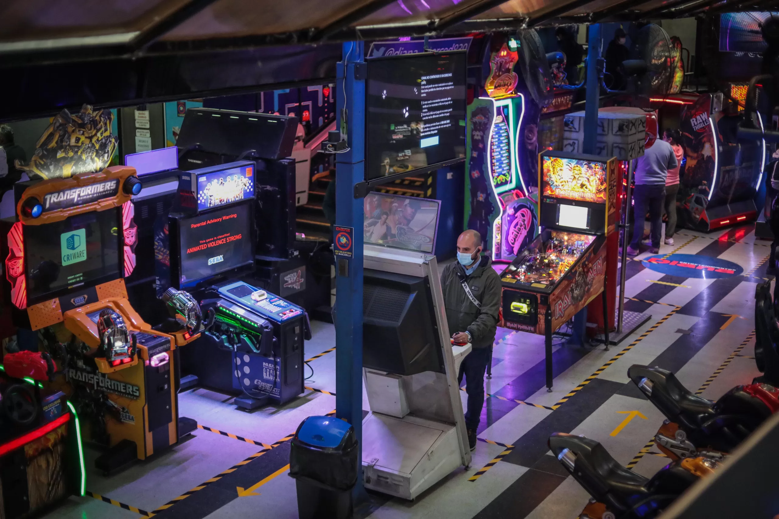 Reapertura De Los Juegos Diana