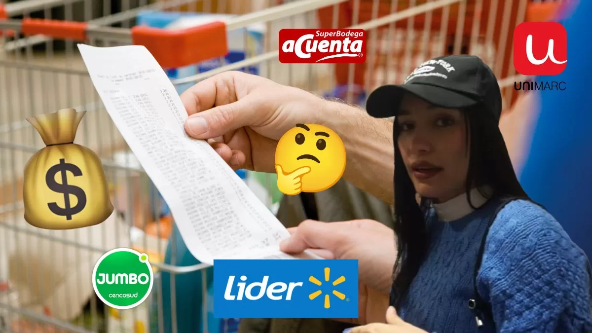 YouTuber compara precios entre supermercados y descubre cuál es el más barato de Chile: "Es mucho lo que uno se ahorra"