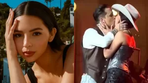 En medio de rumores de embarazo: Ángela Aguilar desata ola de críticas tras su particular gesto de amor por Christian Nodal