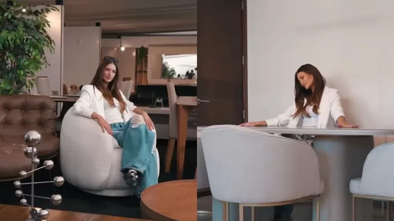 Julia Fernandes sorprende tras mostrar la lujosa decoración de su departamento: lució sus elegantes muebles y especial iluminación