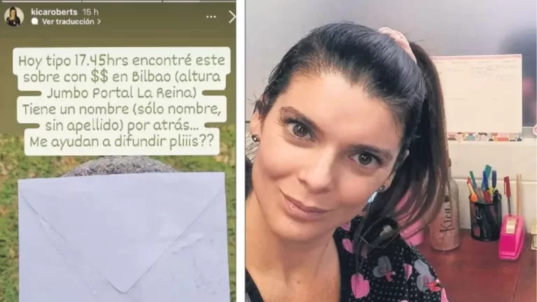 Busca al dueño: Ex Miss Chile encontró sobre con dinero en la calle