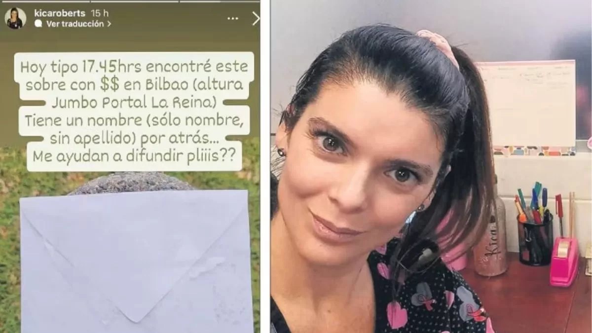 Busca al dueño: Ex Miss Chile encontró sobre con dinero en la calle