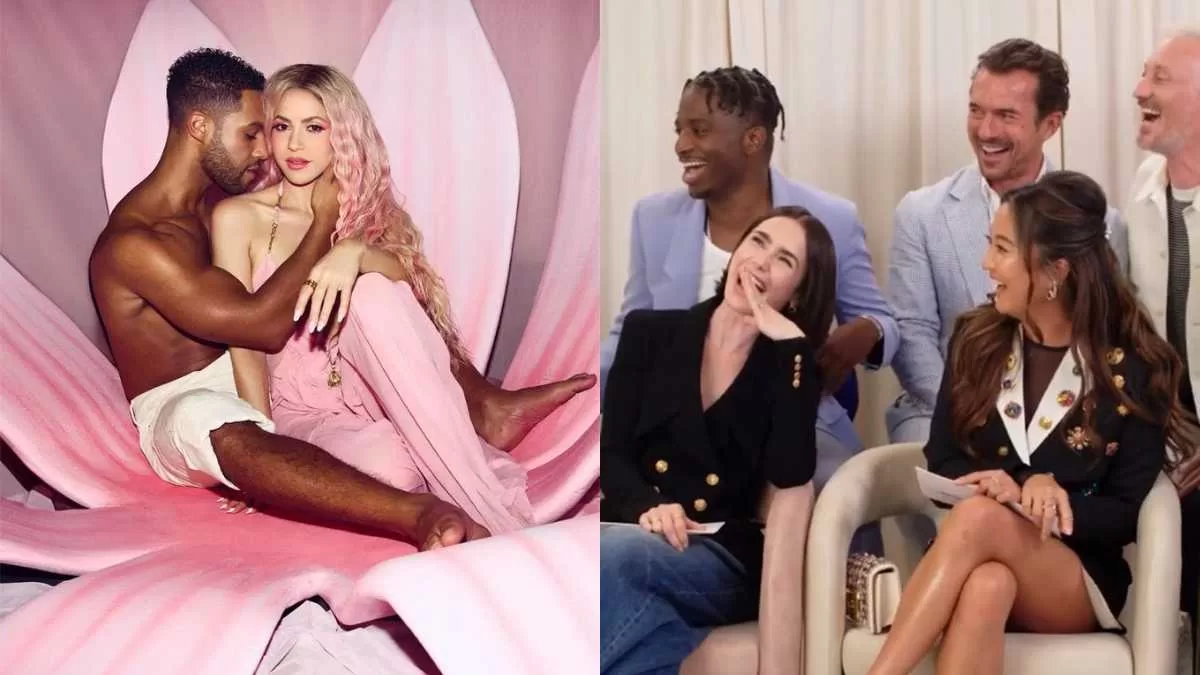 ¿Tuvieron un romance? Elenco de Emily In Paris pone en jaque a Lucien Laviscount con respuesta sobre Shakira