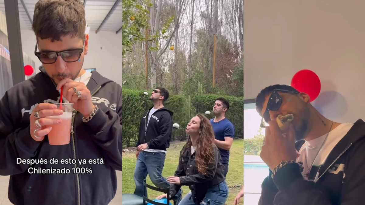 Cantante colombiano disfruta de las Fiestas Patrias con su pareja chilena