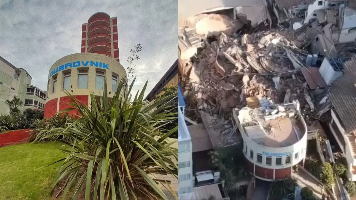 Edificio de 10 pisos se derrumba y provoca gran tragedia: Bomberos busca a las personas atrapadas