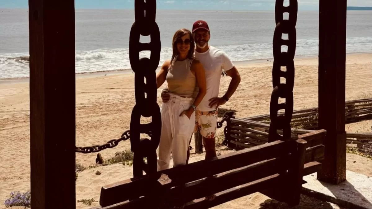 "Hoy cumplimos años de matrimonio; cumplimos 11, ya saben cómo vamos a celebrar en la noche"