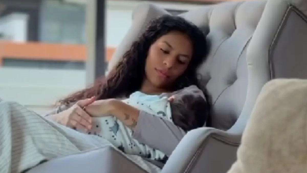 Hija de Anita Alvarado comparte tierno video con su bebé a tres meses de convertirse en madre: "Siento que mi corazón va a explotar"
