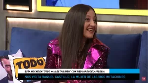 "Vas a ser Primera Dama": Reaparece en televisión chilena "La Mujer de la 5.000 imitaciones"