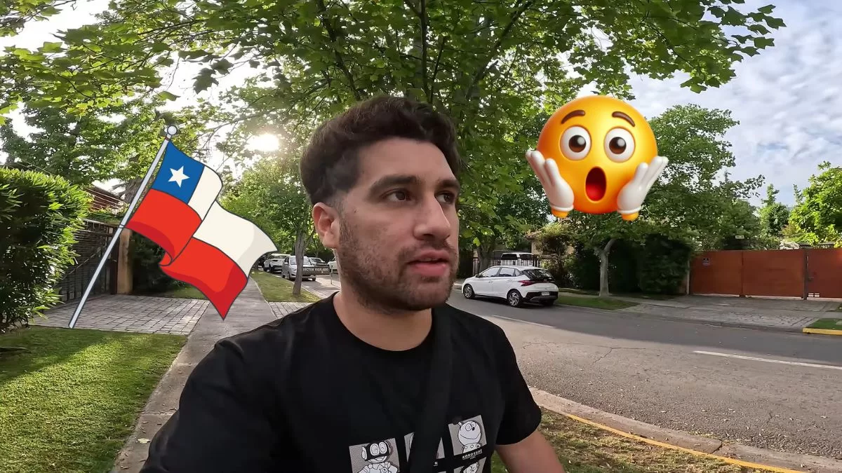 Turista argentino no puede creer lo que encuentra en el sector más adinerado de Santiago de Chile: "Esto en mi barrio no dura ni 15 minutos"