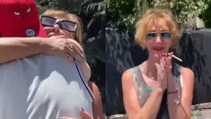 "Hace mucho tiempo que no tenía una alegría tan grande": Cata Pulido protagonizó emotivo momento tras reencontrarse con su hijo menor