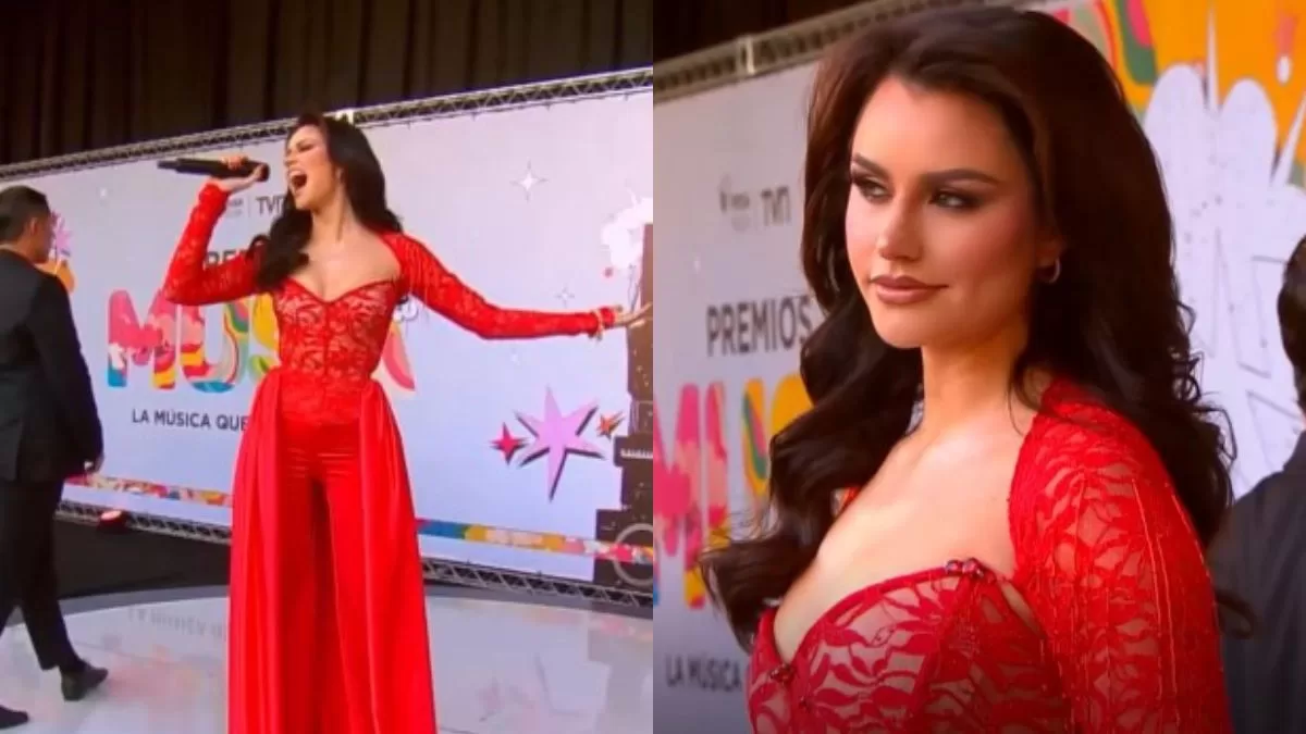 Emilia Dides sorprendió tras cantar en la gala de los Premios MUSA 2024: cautivó con su outfit