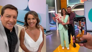 "Son tantos años, tantos momentos...": Así fue la reacción de Julio César Rodríguez luego de que Monserrat Álvarez confirmara su salida de CHV