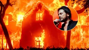 Beto Cuevas impactó con detalles del grave incendio que afecta al barrio donde vive en Estados Unidos: "Llevamos desde anoche sin electricidad"