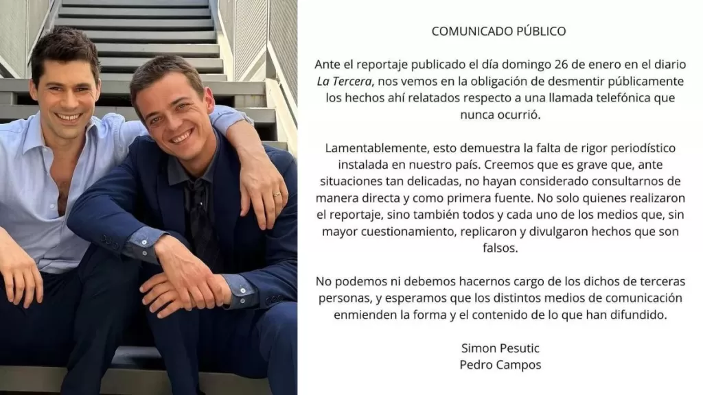 Pedro Campos Y Simón Pesutic