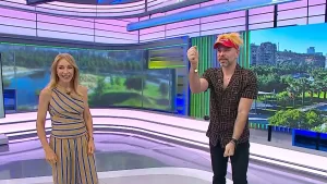 Con risas y una referencia a Trump: Así fue el retorno de José Antonio Neme a Mucho Gusto