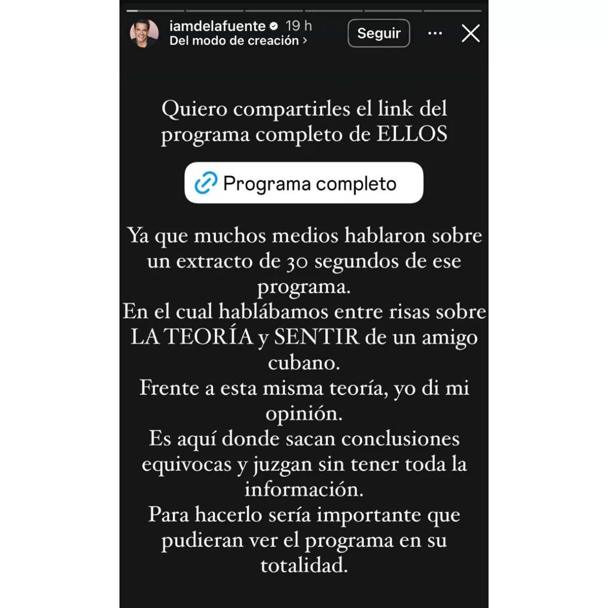 Cristian De La Fuente