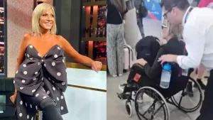 Raquel Argandoña aclaró dudas sobre su estado de salud tras ser acusada de fingir en el aeropuerto: "Me vino un dolor demasiado fuerte"