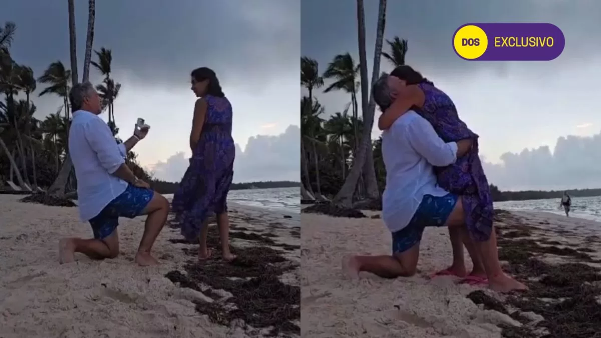 "Ese día bajé con él a ver el amanecer, me doy vuelta y estaba arrodillado con la cajita y el anillo, listo para pedirme matrimonio. Fue muy bonito"