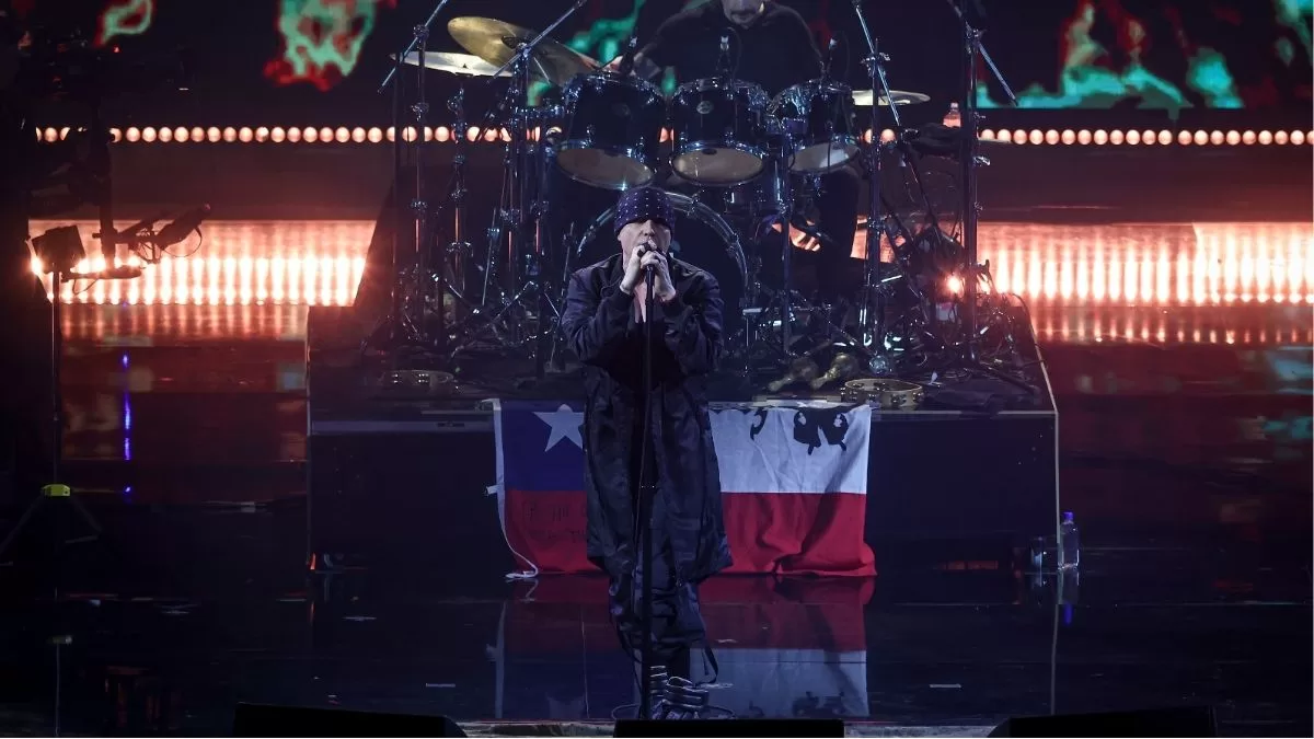 Nunca antes visto: Así estaba la Quinta Vergara durante la presentación de The Cult en el Festival de Viña 2025