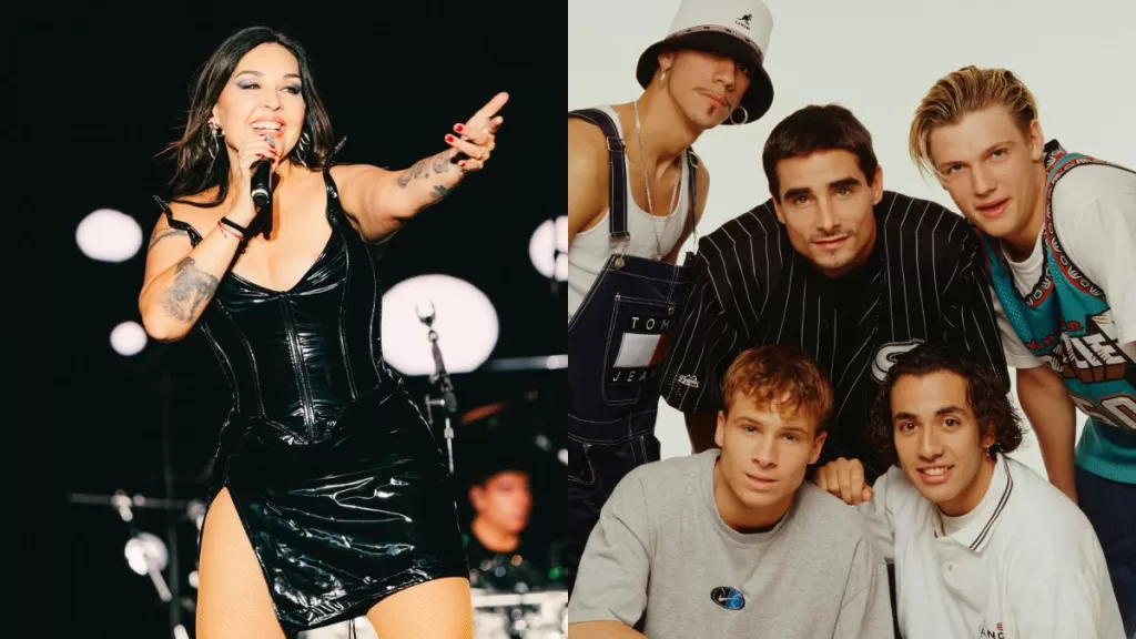 Denisse Malebrán  Backstreet Boys