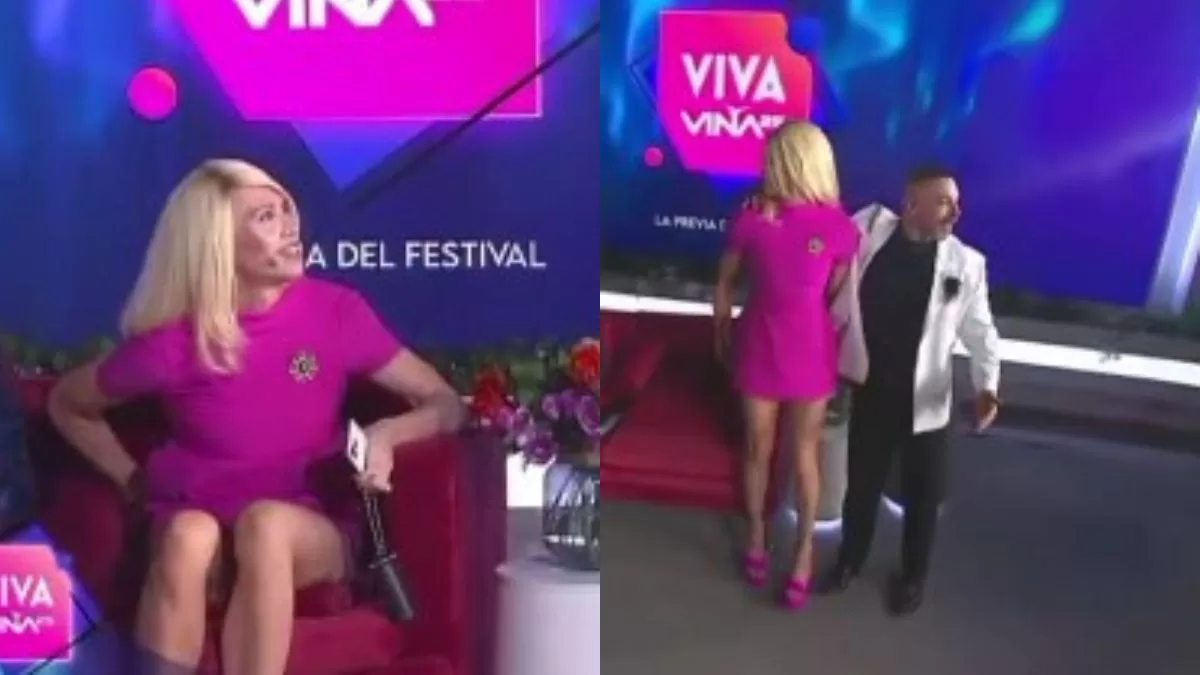 Di Mondo sufrió particular chascarro con su vestimenta en TV: provocó una serie de memes