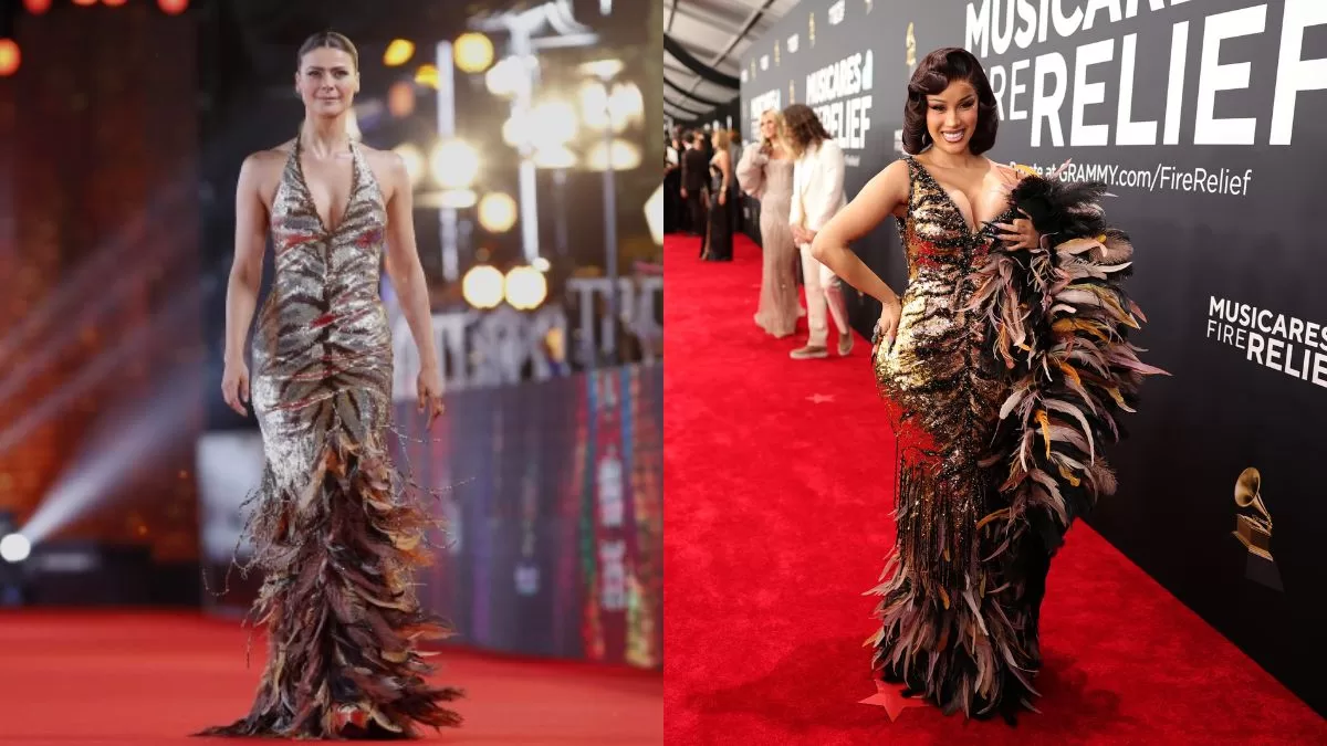Famosa cantante lució en los Premios Grammy 2025 el mismo vestido que usó Tonka Tomicic en la gala del Festival de Viña 2016: "Se lo envié..."