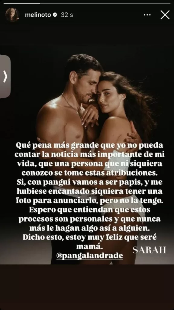 Melina Noto Embarazada (2)