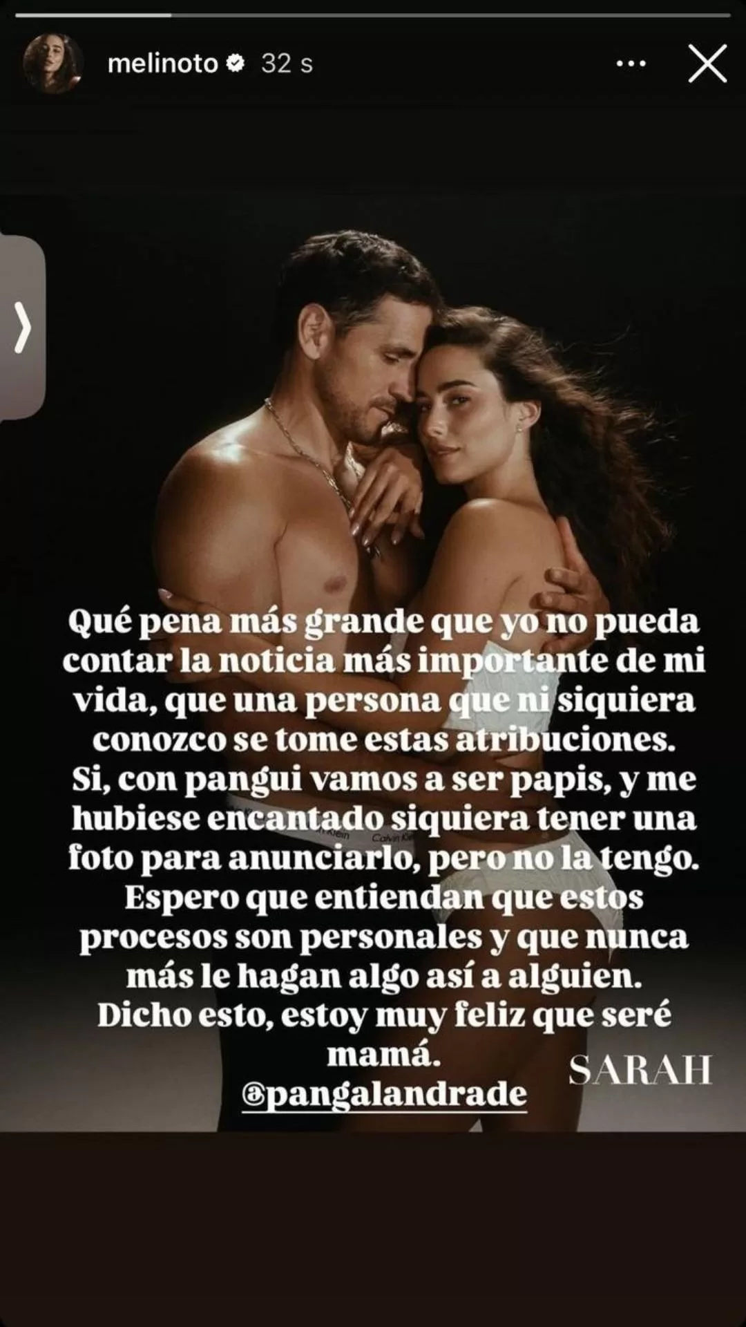 Melina Noto Embarazada (2)