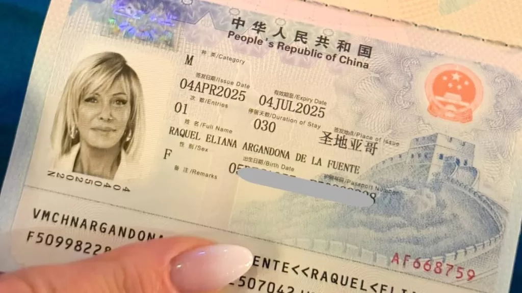 Visa Raquel Argandoña