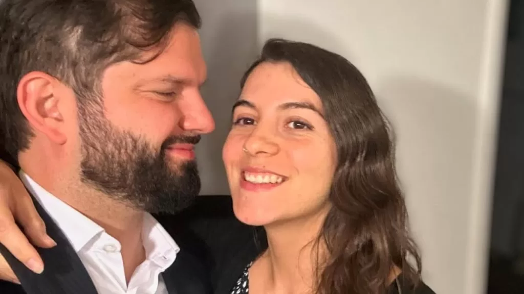 Presidente Gabriel Boric Y Paula Carrasco
