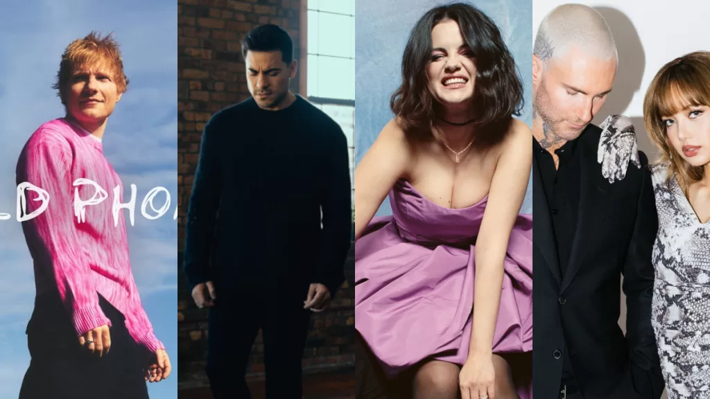 Ed Sheeran, Selena Gomez, Carlos Rivera, Marron 5, Lisa, Viernes De Estrenos