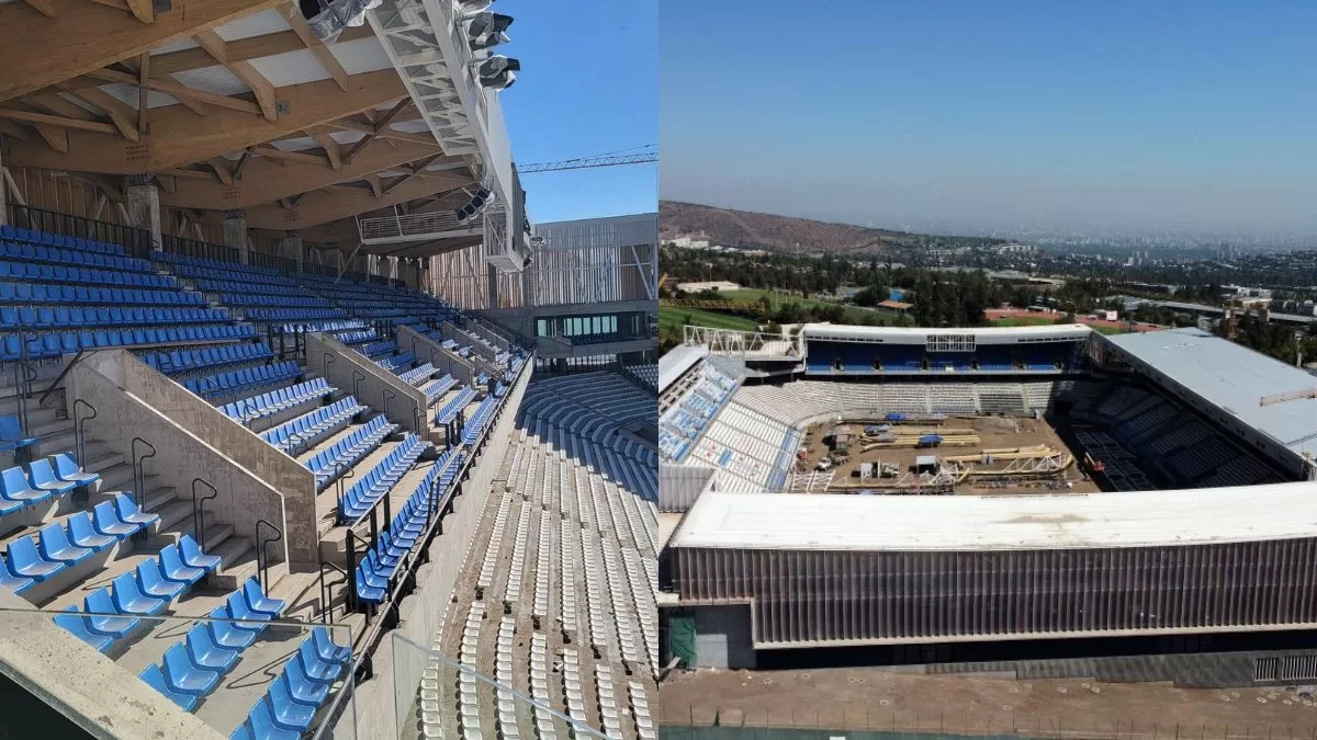 Estadio Claro Arena: revelan registros de cómo lucirá por dentro el nuevo recinto de conciertos en Santiago