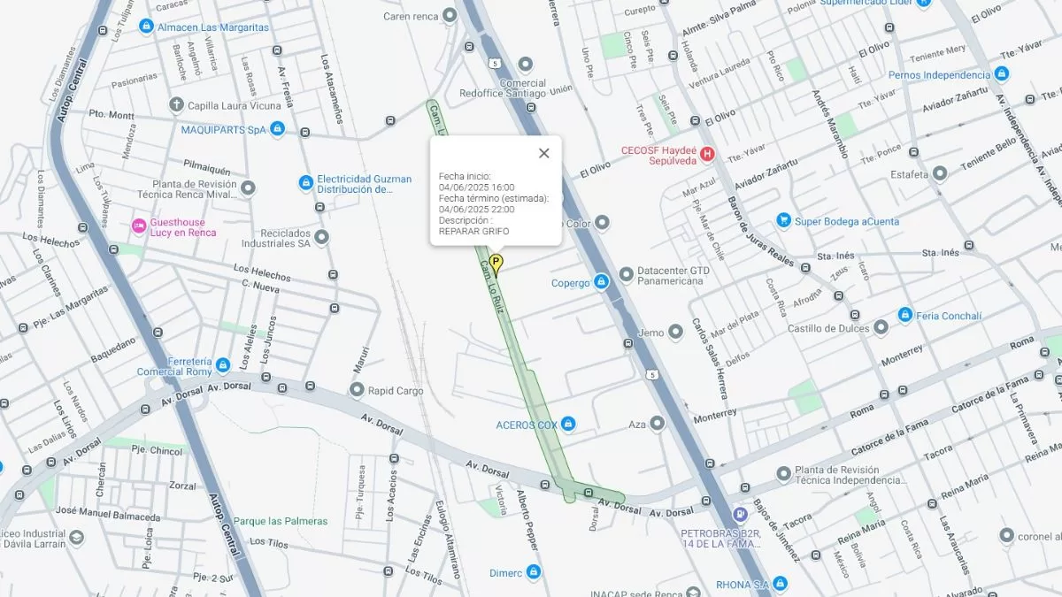 Corte De Agua Santiago (5)