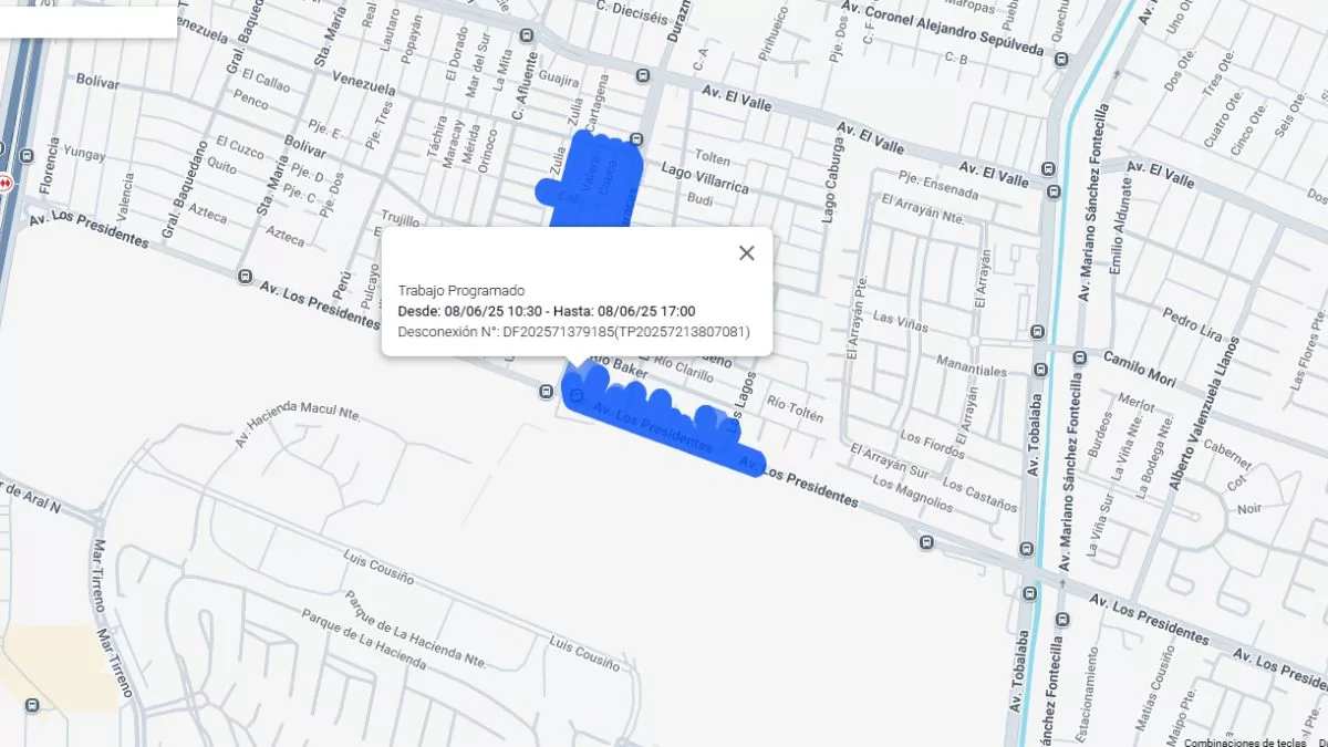 Corte De Luz Santiago (3)