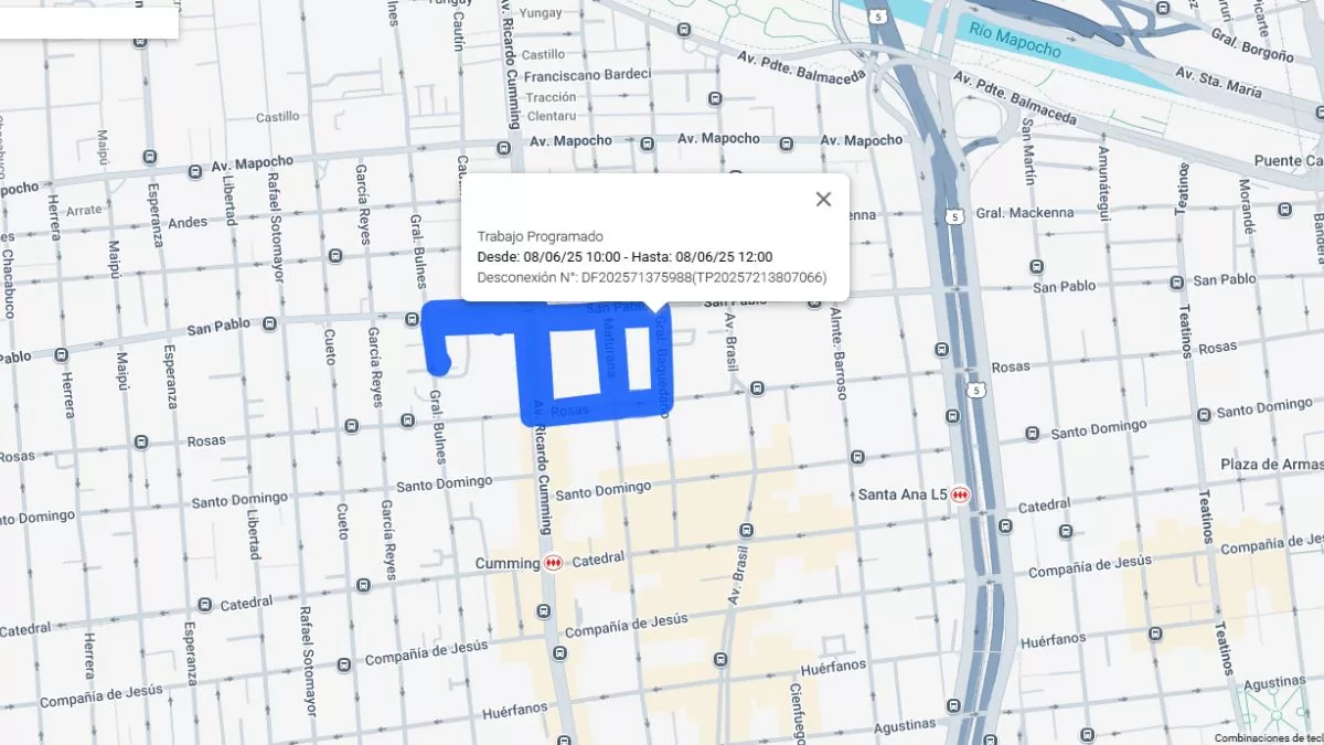 Corte De Luz Santiago (4)