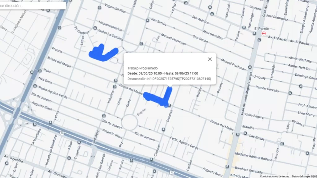 Corte De Luz Santiago (7)