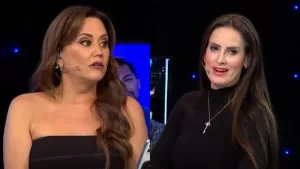 Daniella Campos enfrenta sin filtro a Adriana Barrientos: "Si no te gusta mi opinión, te paras y te vas"