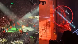 Graban lo que no se vio en el concierto de Kidd Voodoo y se hace viral en TikTok: "¿Por qué están ahí?"