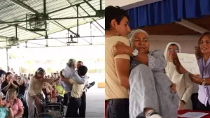 Joven realiza inesperado homenaje a su abuela en medio de su graduación y se llena de críticas: "Muy bonito pero casi la matas"