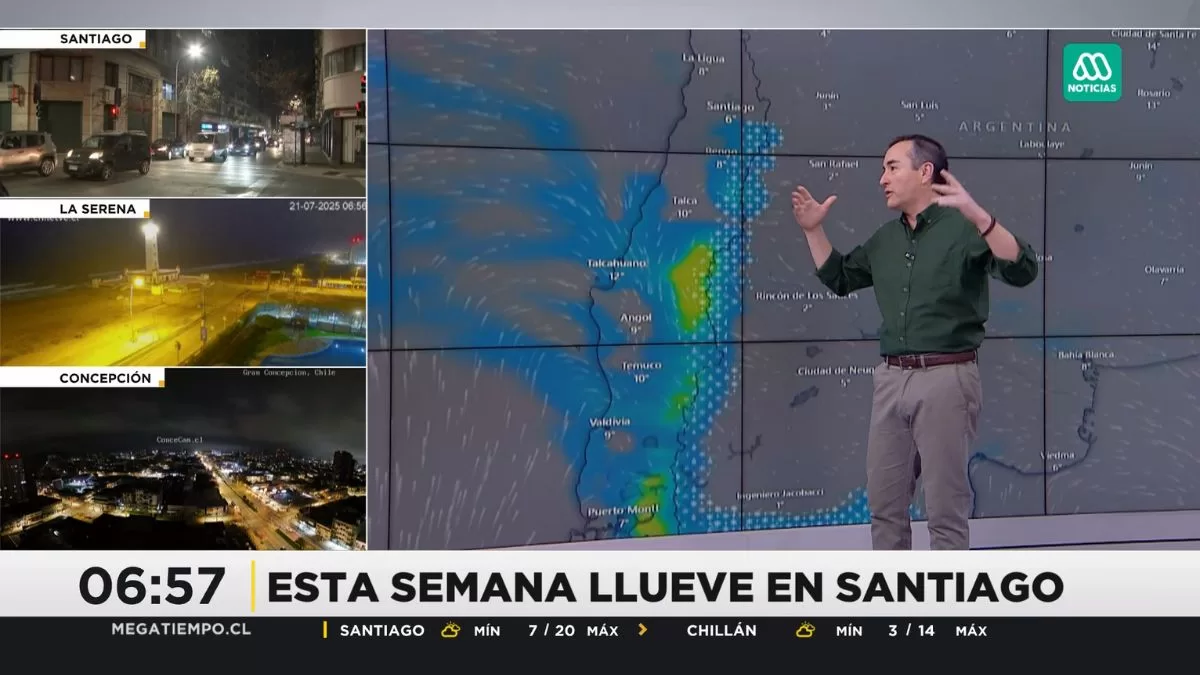 Lluvia En Santiago (2)