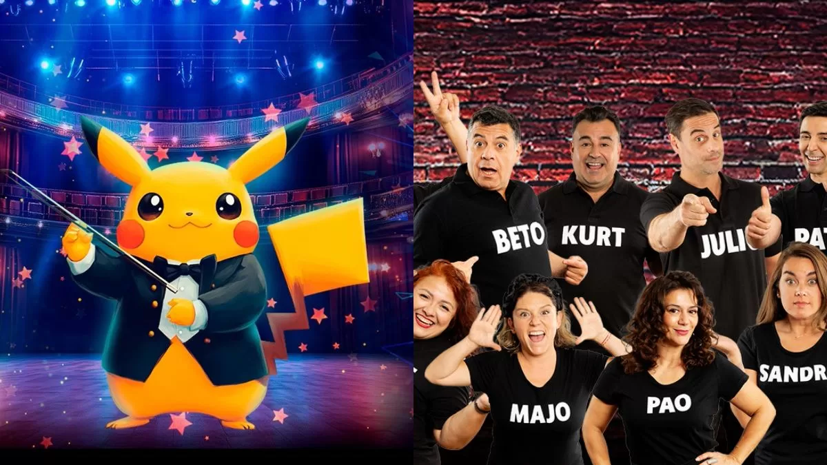 Desde un concierto sinfónico de Pokémon hasta un show humorístico: cinco panoramas del 25 al 27 de julio en Santiago