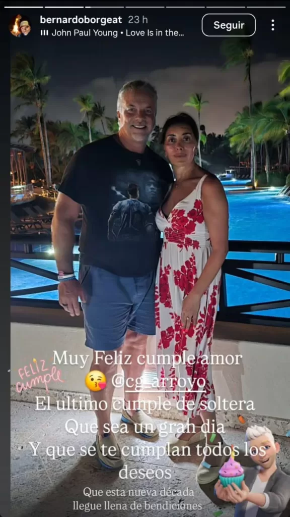 Carmen Gloria Arroyo  Bernardo Borgeat 1