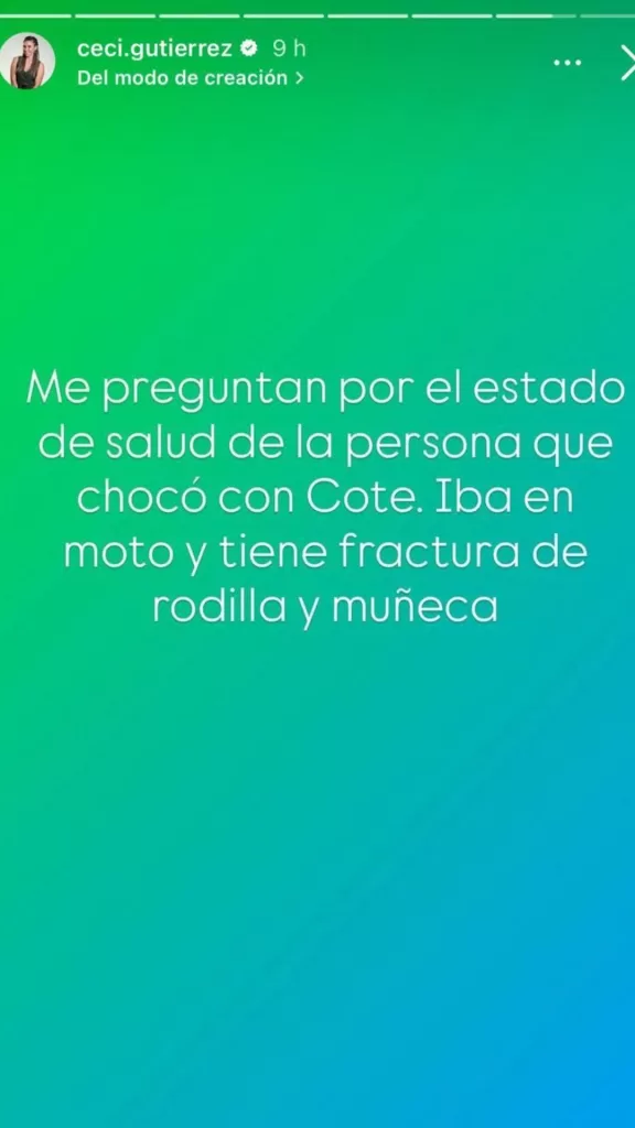 Coté Lopez Accidente 2