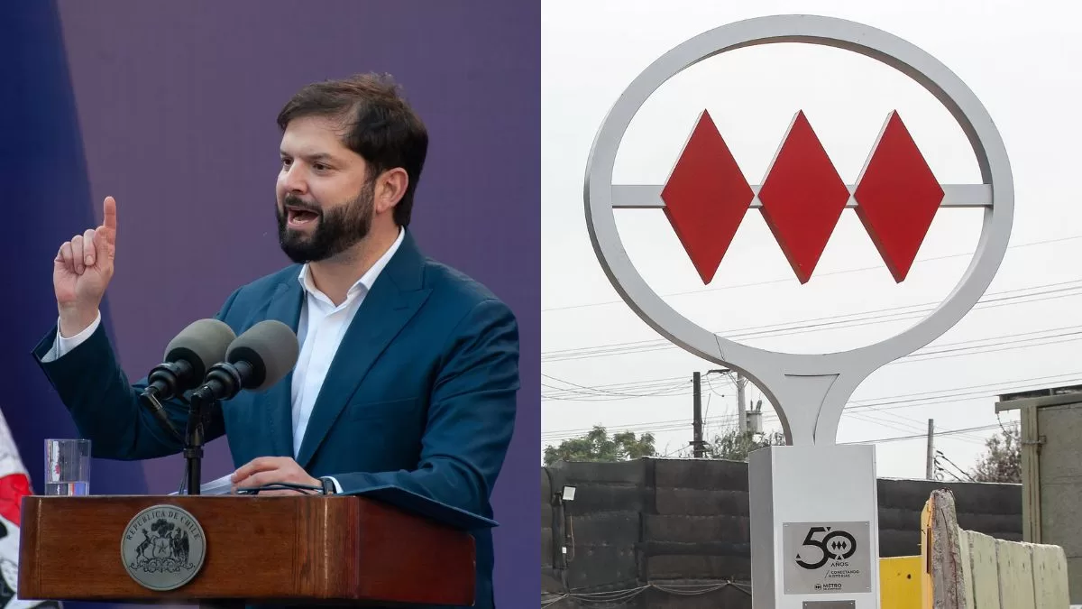 Metro de Santiago: Gabriel Boric muestra cómo será el recorrido de la nueva Línea 9