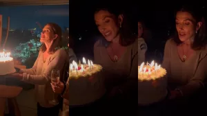 La "señal divina" que recibió Carolina Arregui en medio de la celebración de cumpleaños de Roy Sothers