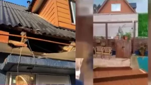 Familia relata y muestra cómo quedó su casa tras tornado en Linares: "Parecía terremoto"