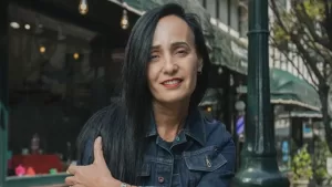 Carolina Gutiérrez disfrutó de un especial panorama con su hijo menor: "Es tremendo apañador"