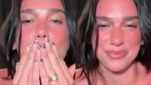 Periodista Gonzalo Ramírez recibe inédito saludo de Dua Lipa gracias a compañera de Mega: "No lo puedo creer"