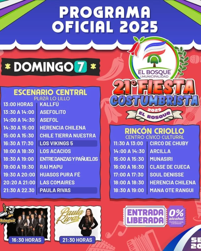 Fiestas Patrias El Bosque