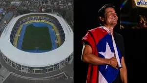 Chayanne en Concepción 2026: esta es la capacidad del Estadio Ester Roa Rebolledo que recibirá al artista puertorriqueño